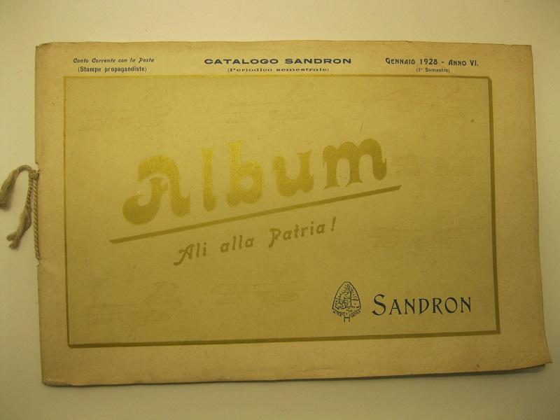 CATALOGO SANDRON - Album; Ali alla Patria